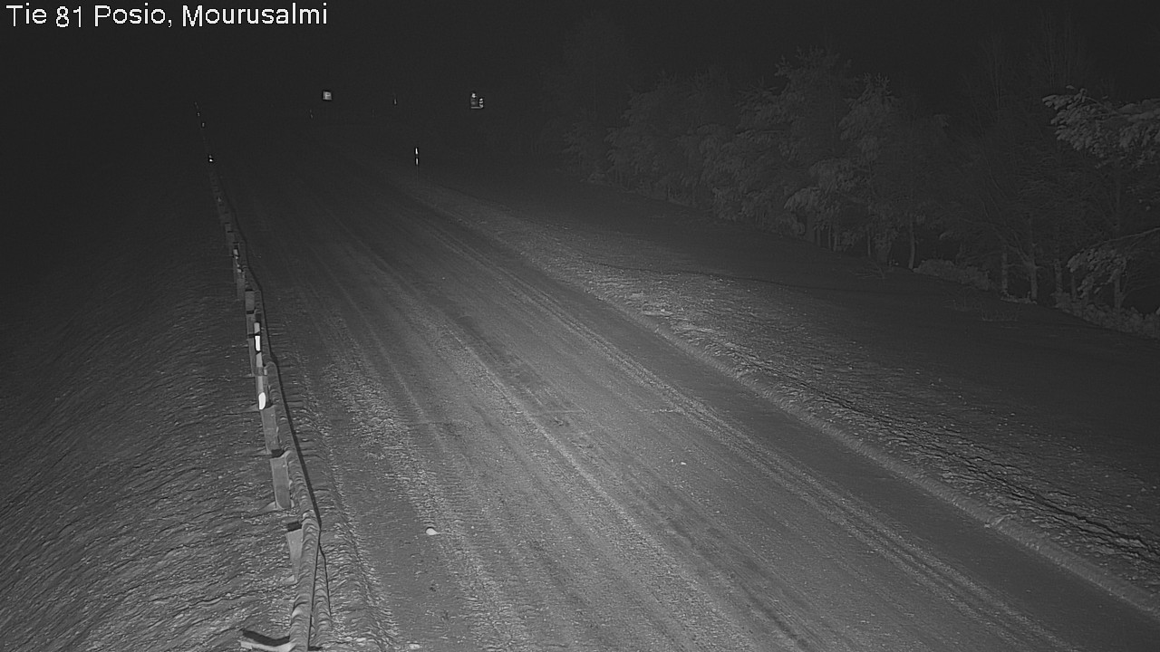 Weather Camera Image Väg 81 Posio, Mourusalmi, Posio, Lappi