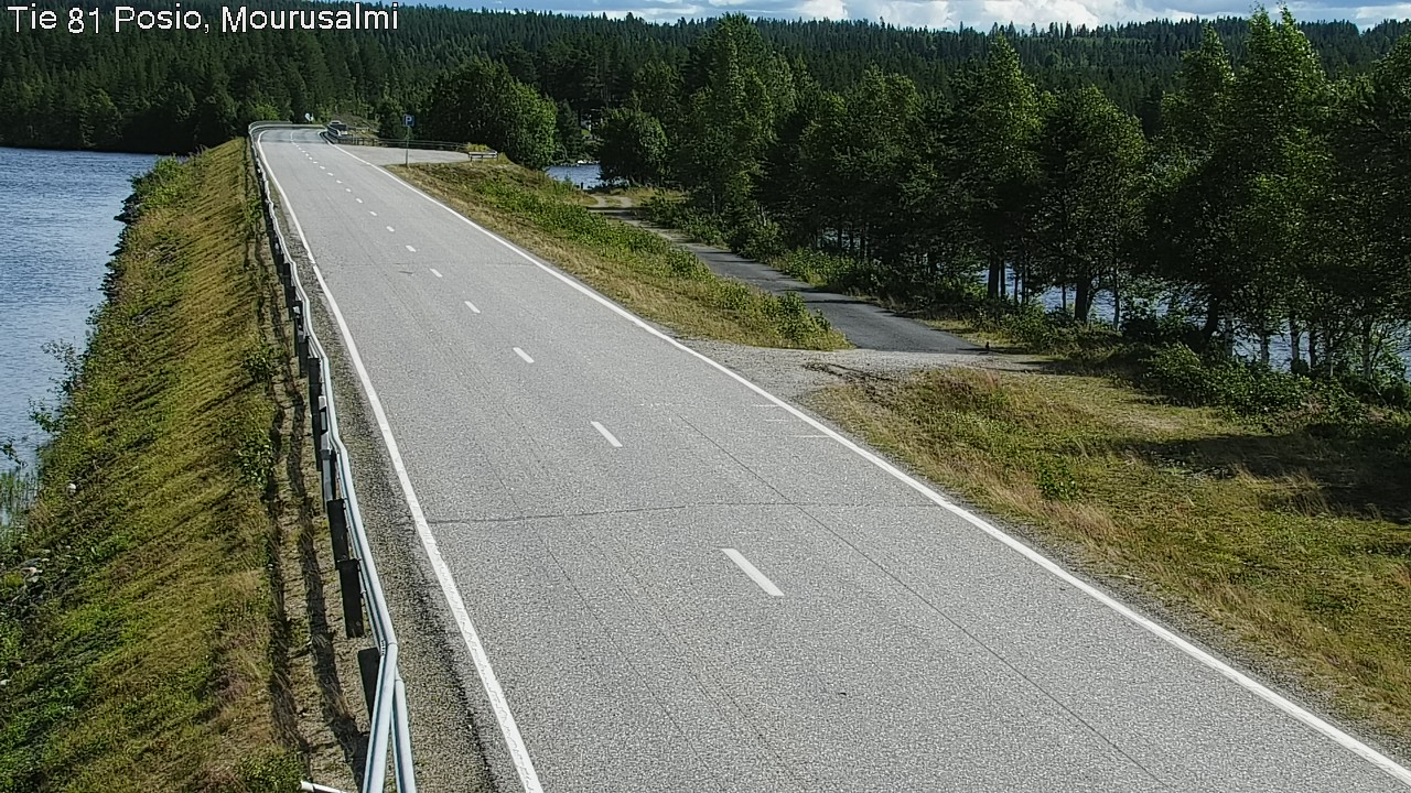 Weather Camera Image Väg 81 Posio, Mourusalmi, Posio, Lappi