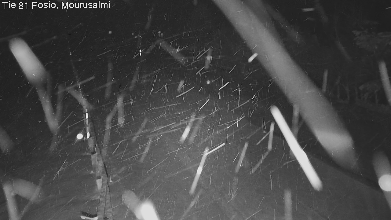 Kelikamerat Kuva Tie 81 Posio, Mourusalmi, Posio, Lappi