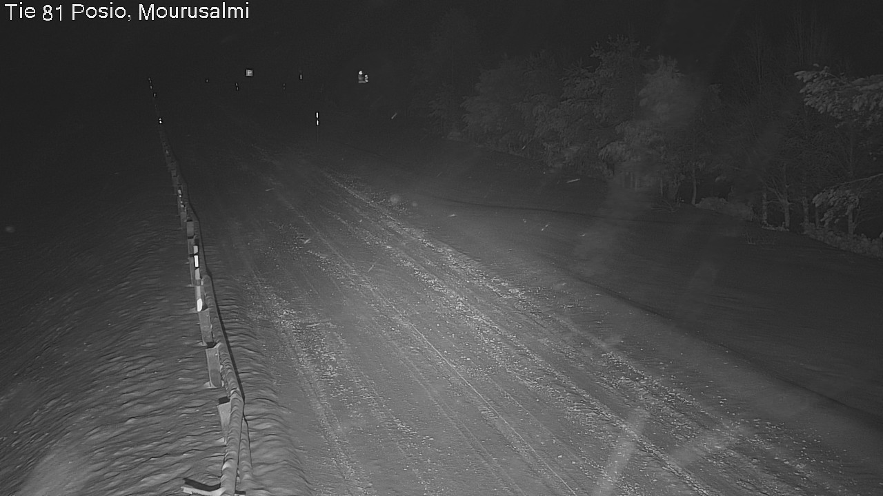 Weather Camera Image Väg 81 Posio, Mourusalmi, Posio, Lappi