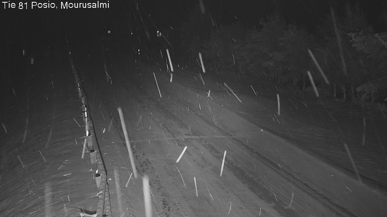 Kelikamerat Kuva Tie 81 Posio, Mourusalmi, Posio, Lappi
