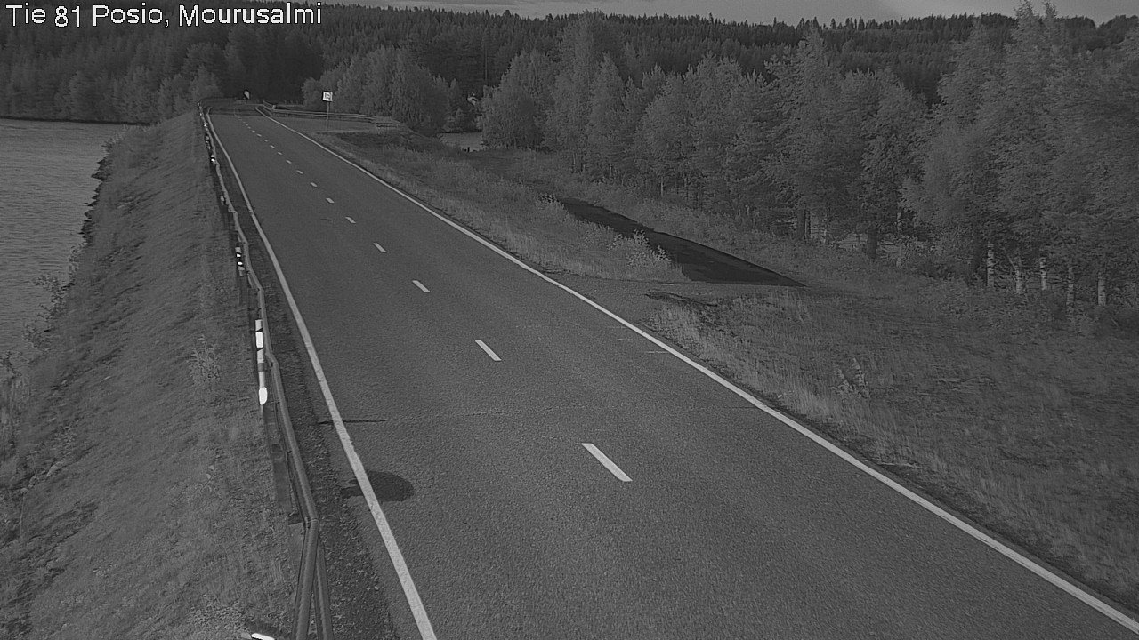 Kelikamerat Kuva Tie 81 Posio, Mourusalmi, Posio, Lappi