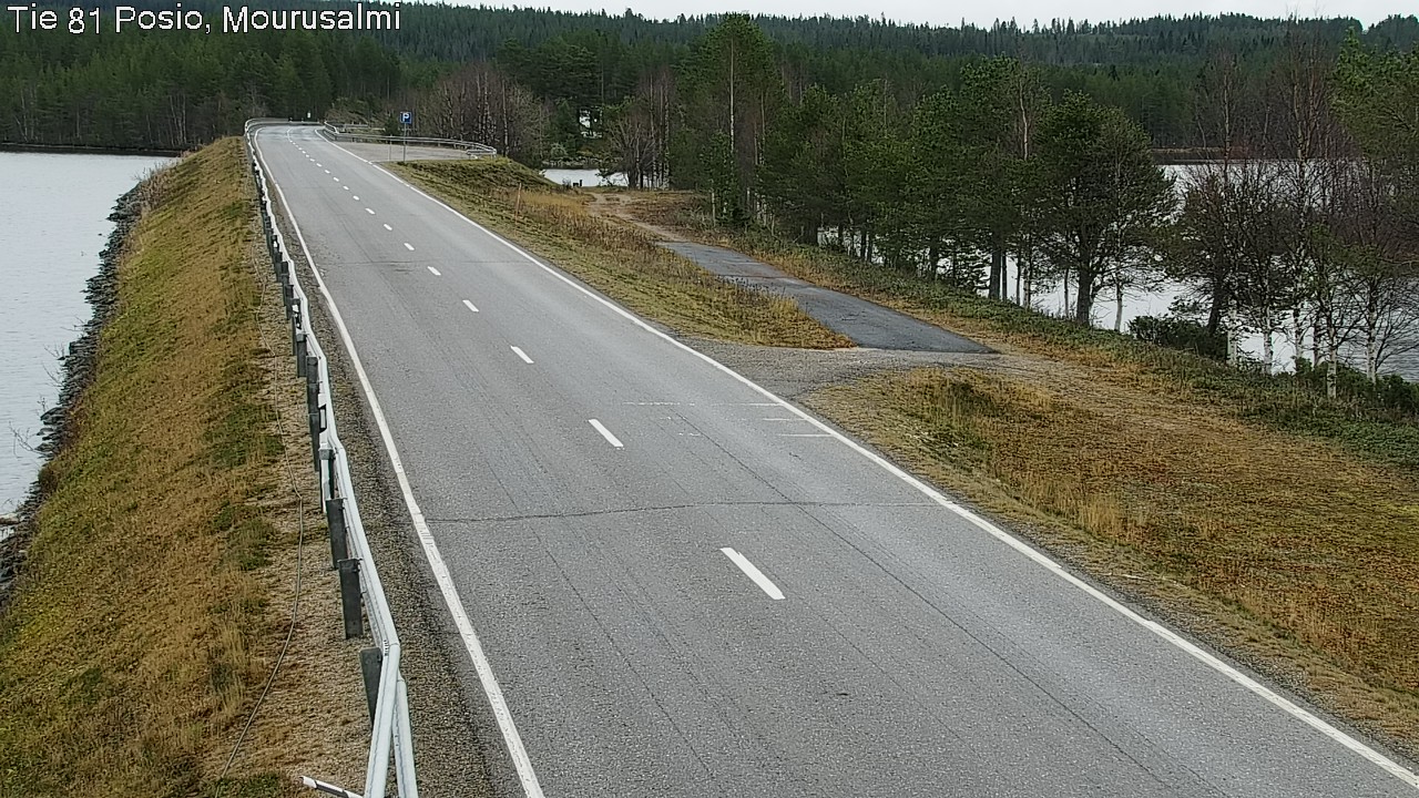 Kelikamerat Kuva Tie 81 Posio, Mourusalmi, Posio, Lappi