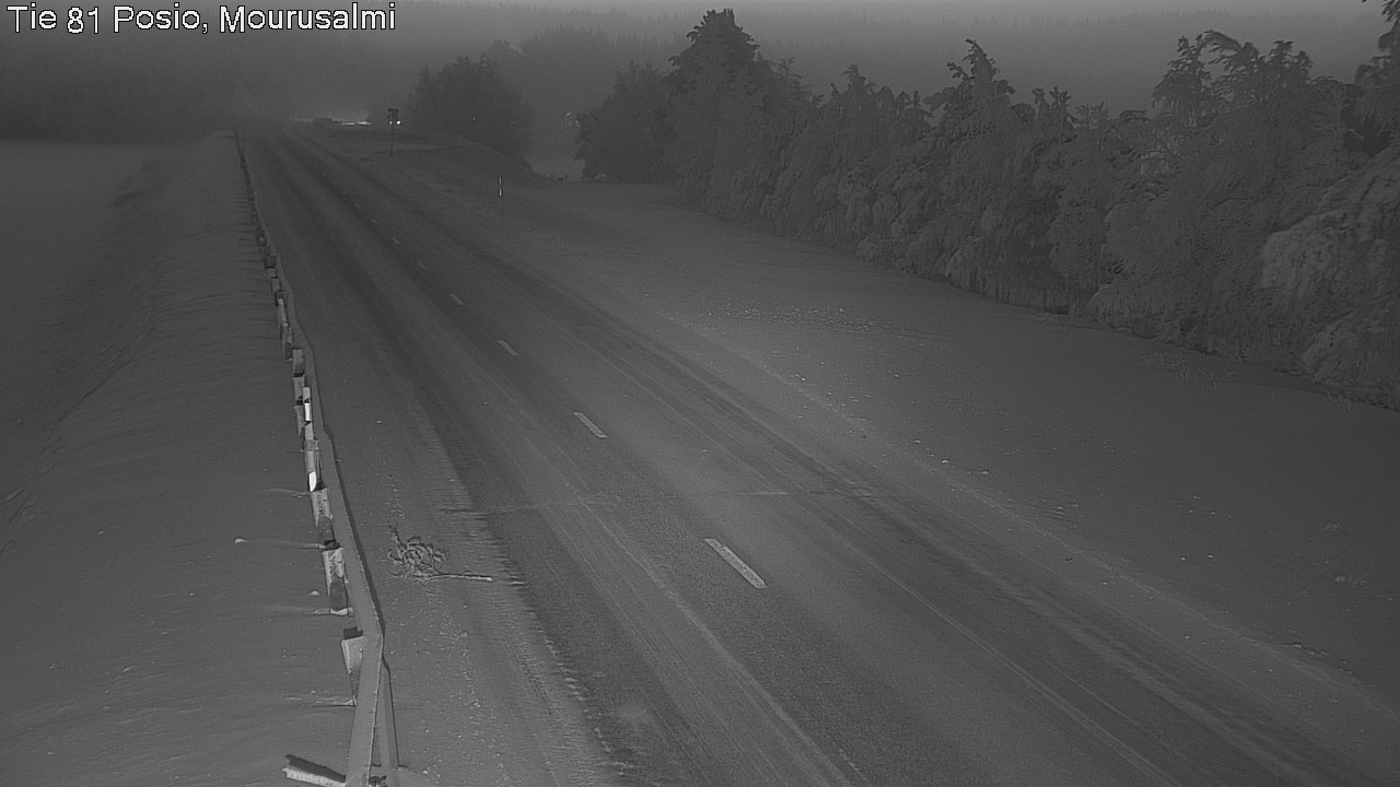 Kelikamerat Kuva Tie 81 Posio, Mourusalmi, Posio, Lappi
