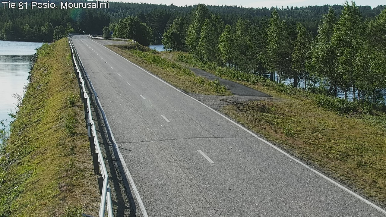 Weather Camera Image Road 81 Posio, Mourusalmi, Posio, Lappi