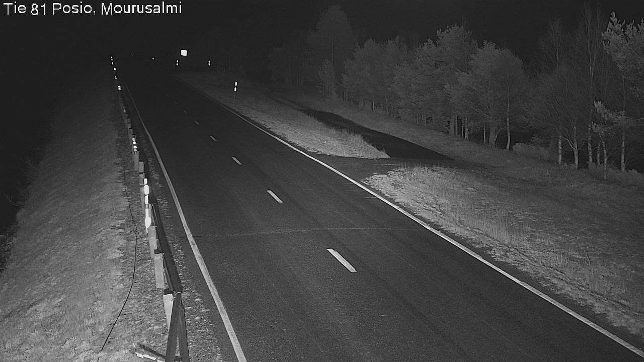 Kelikamerat Kuva Tie 81 Posio, Mourusalmi, Posio, Lappi