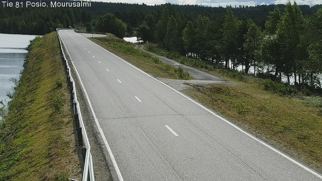 Weather Camera Image Väg 81 Posio, Mourusalmi, Posio, Lappi