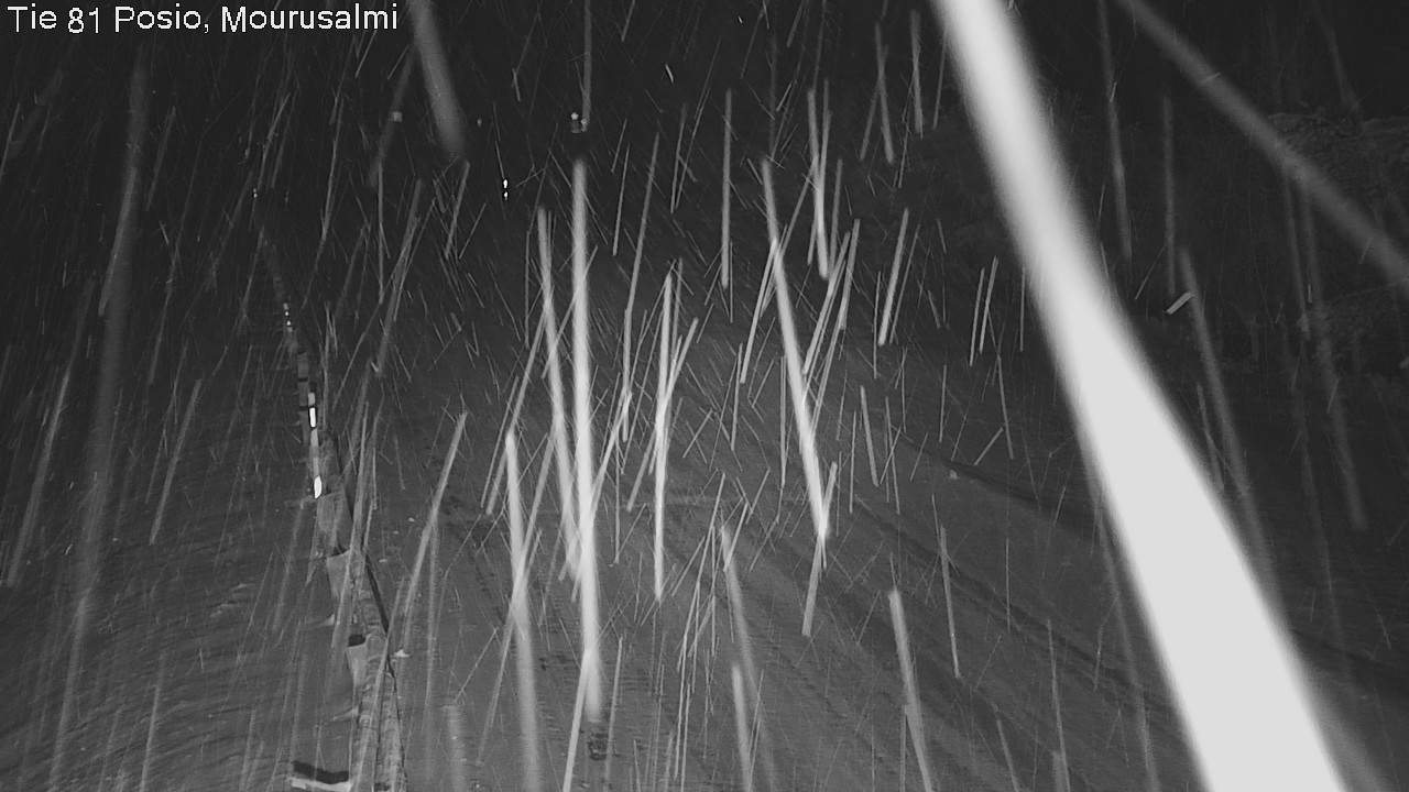 Kelikamerat Kuva Tie 81 Posio, Mourusalmi, Posio, Lappi