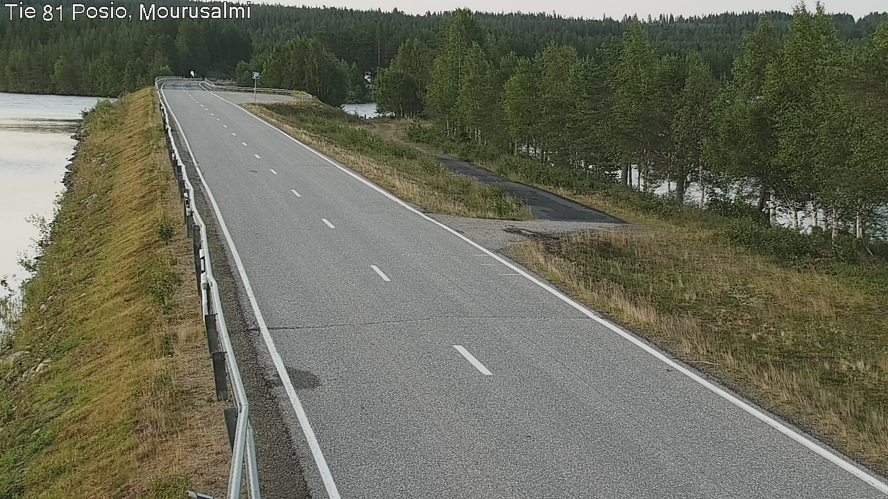 Kelikamerat Kuva Tie 81 Posio, Mourusalmi, Posio, Lappi