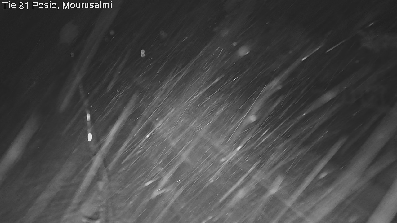 Weather Camera Image Väg 81 Posio, Mourusalmi, Posio, Lappi