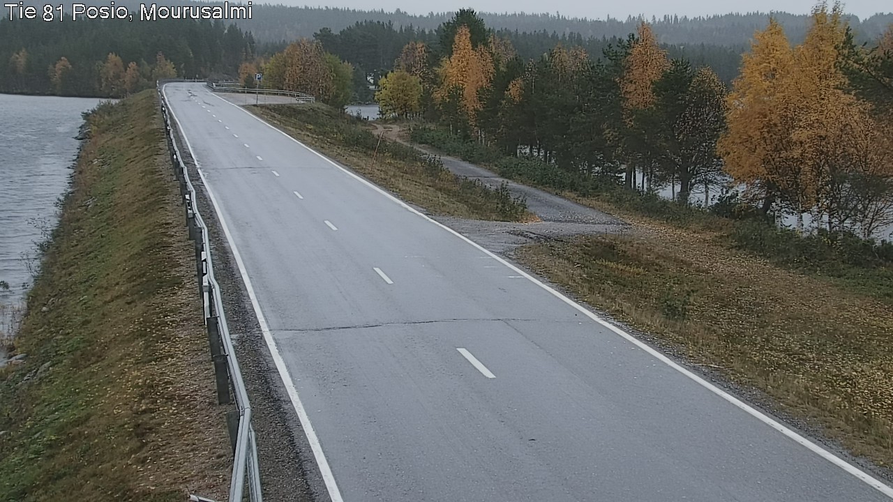 Kelikamerat Kuva Tie 81 Posio, Mourusalmi, Posio, Lappi