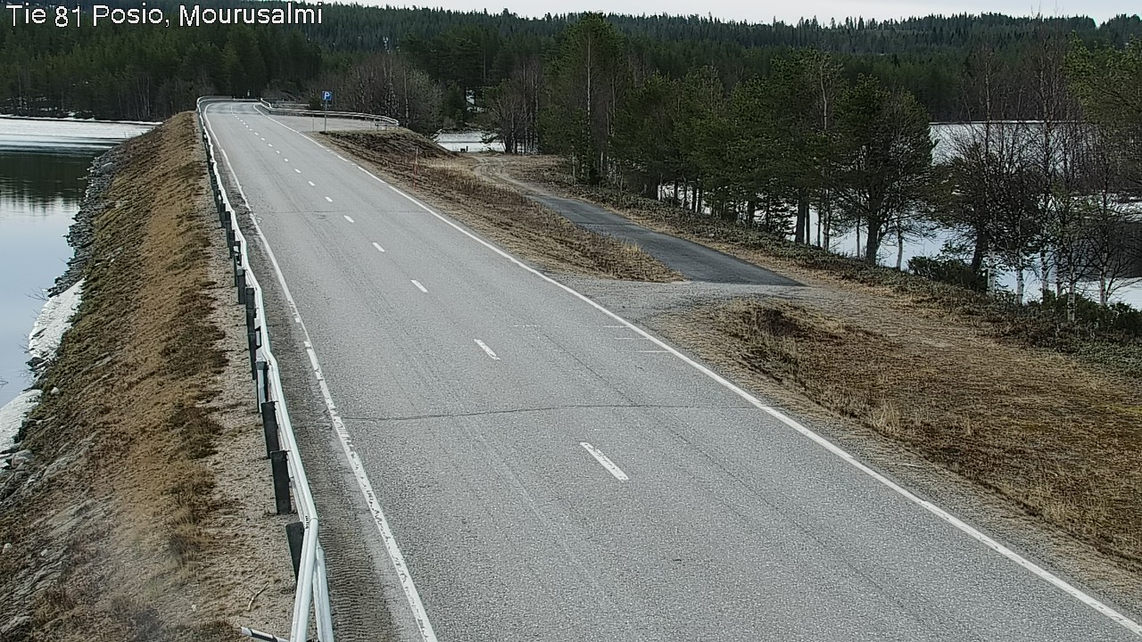 Kelikamerat Kuva Tie 81 Posio, Mourusalmi, Posio, Lappi