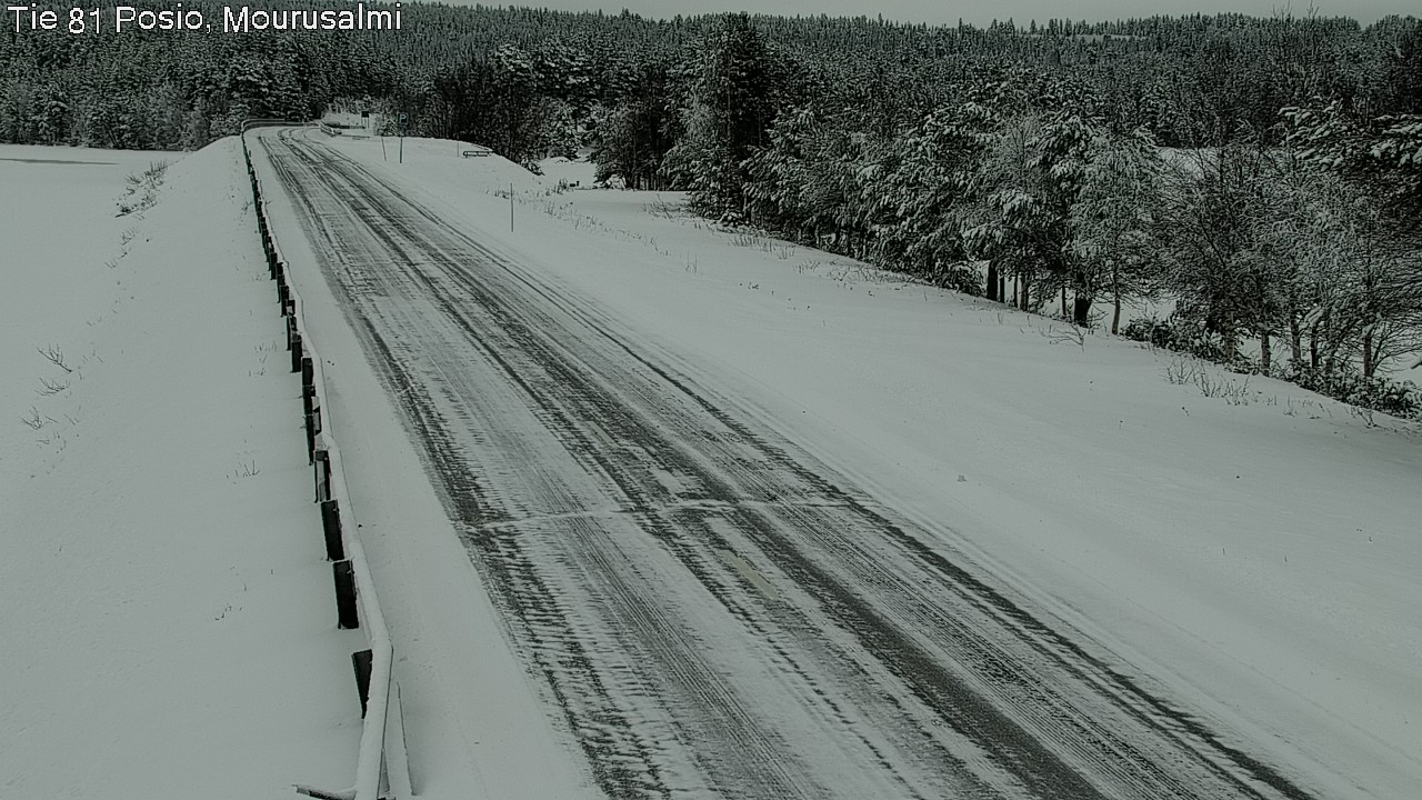 Kelikamerat Kuva Tie 81 Posio, Mourusalmi, Posio, Lappi