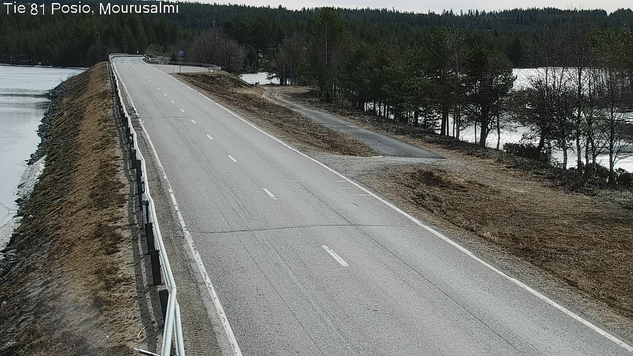 Kelikamerat Kuva Tie 81 Posio, Mourusalmi, Posio, Lappi