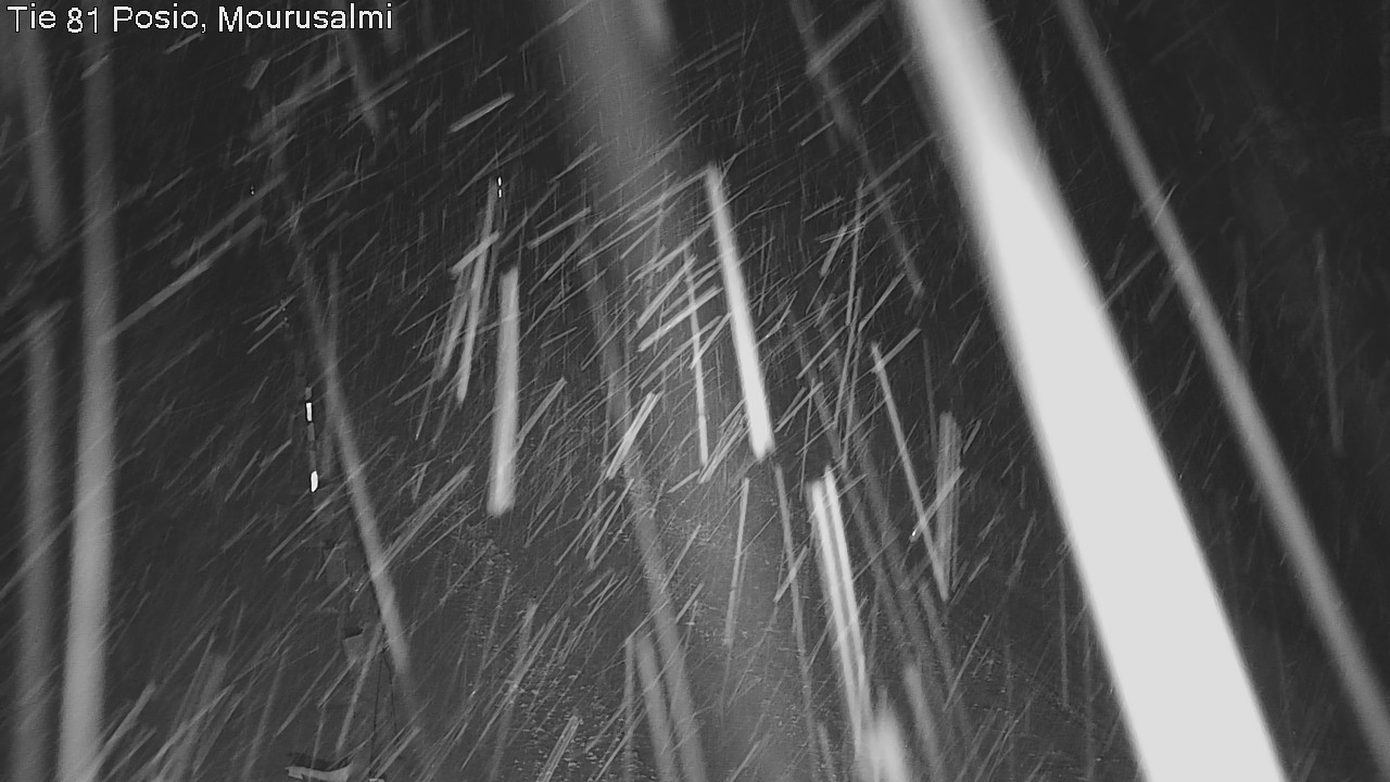 Weather Camera Image Väg 81 Posio, Mourusalmi, Posio, Lappi
