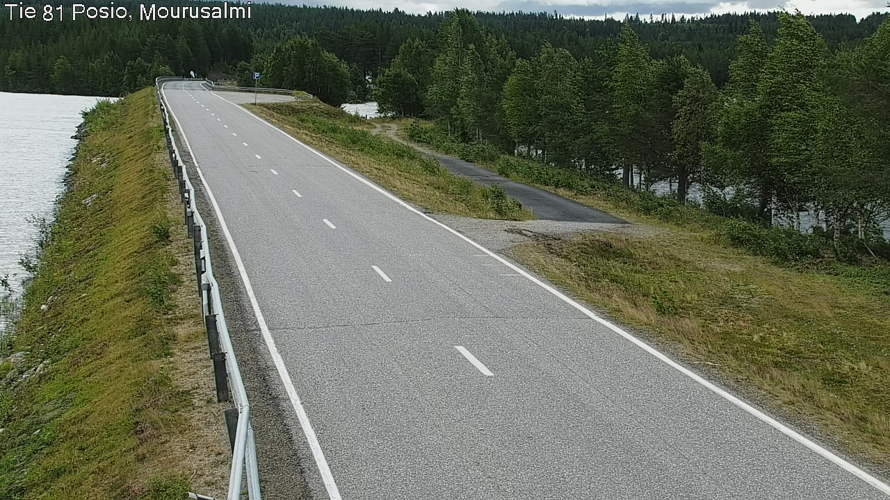 Kelikamerat Kuva Tie 81 Posio, Mourusalmi, Posio, Lappi