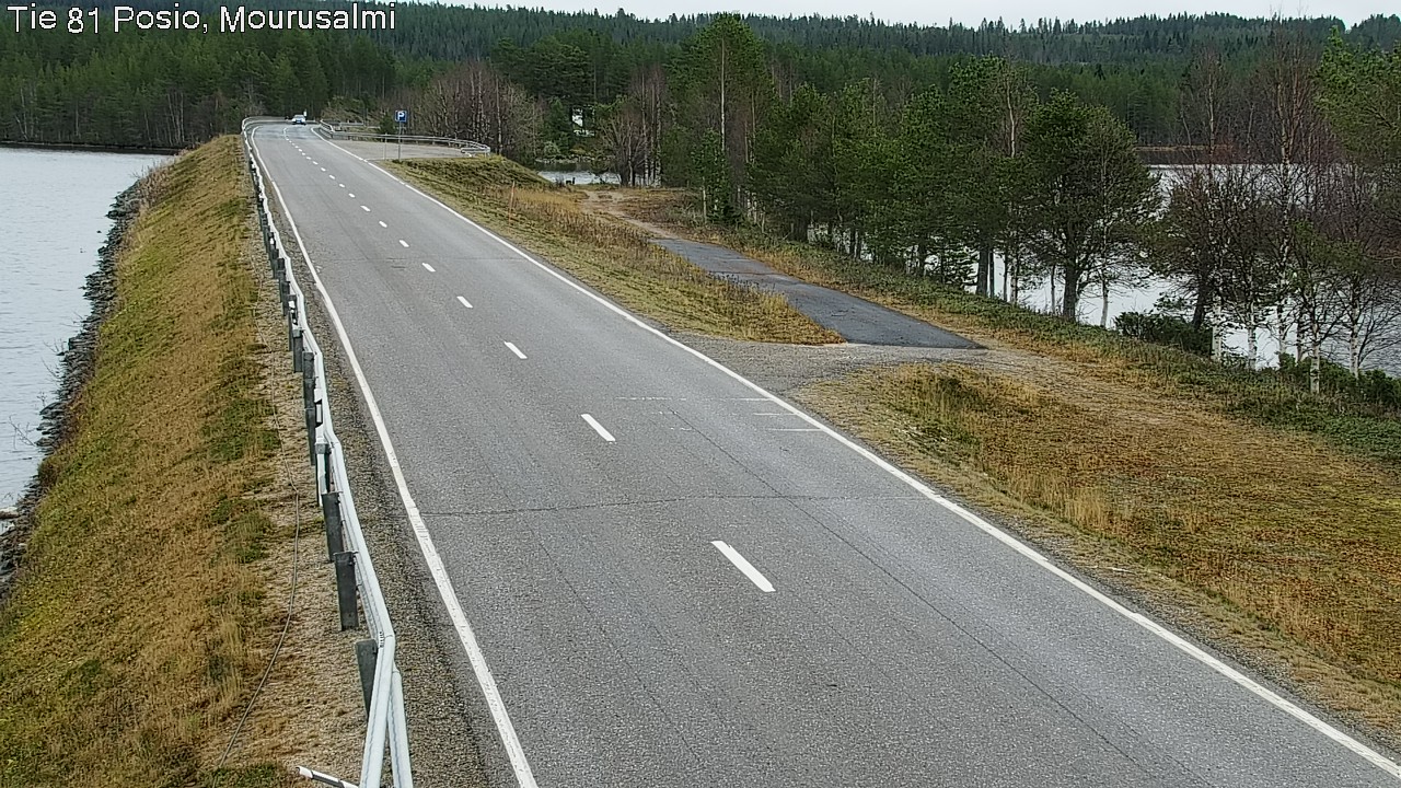 Kelikamerat Kuva Tie 81 Posio, Mourusalmi, Posio, Lappi