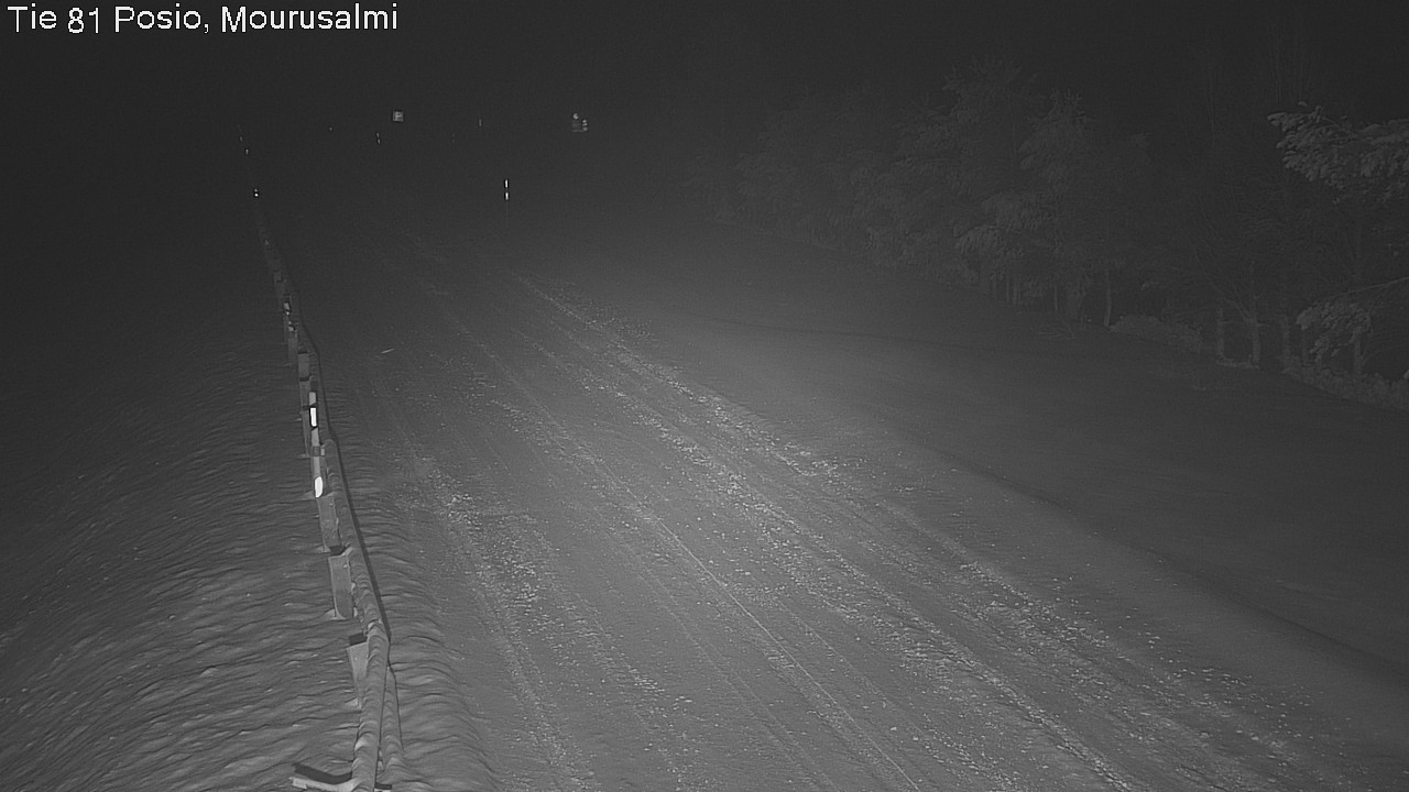 Weather Camera Image Väg 81 Posio, Mourusalmi, Posio, Lappi