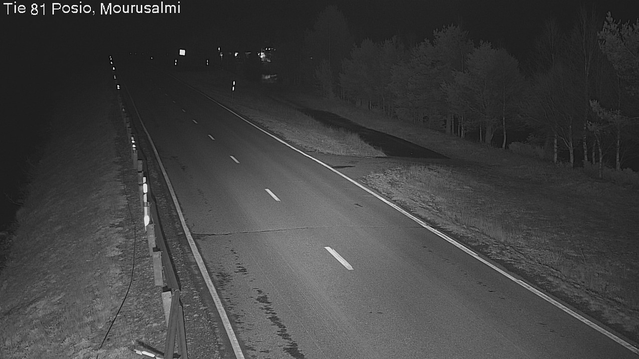 Kelikamerat Kuva Tie 81 Posio, Mourusalmi, Posio, Lappi