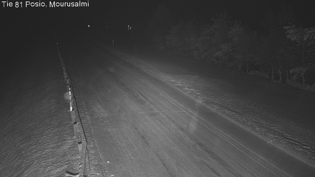 Weather Camera Image Väg 81 Posio, Mourusalmi, Posio, Lappi