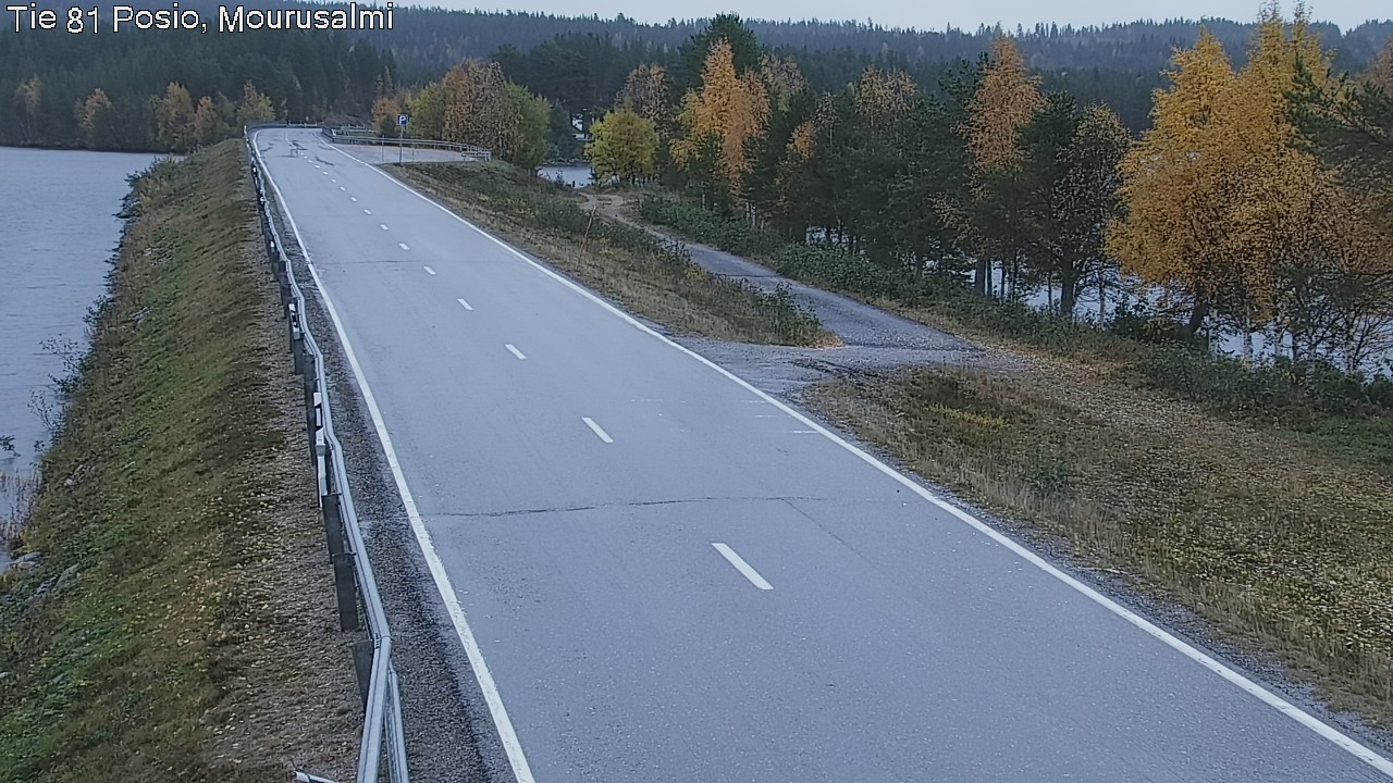 Kelikamerat Kuva Tie 81 Posio, Mourusalmi, Posio, Lappi