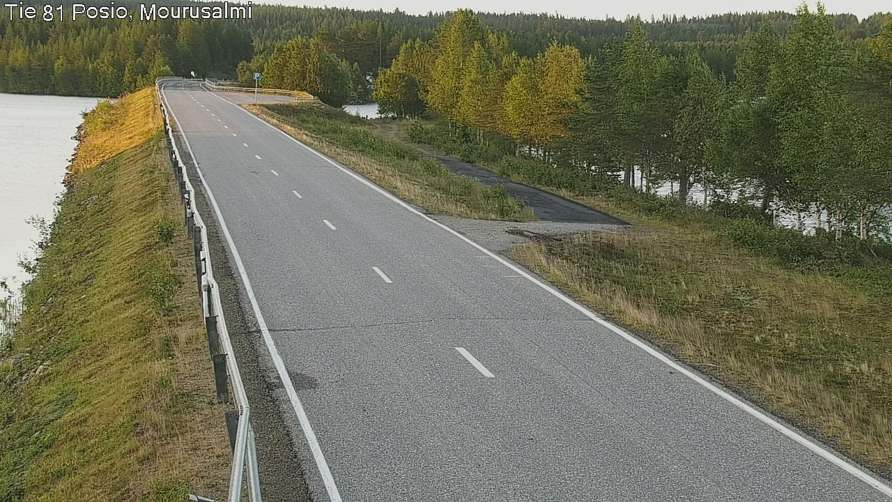 Kelikamerat Kuva Tie 81 Posio, Mourusalmi, Posio, Lappi