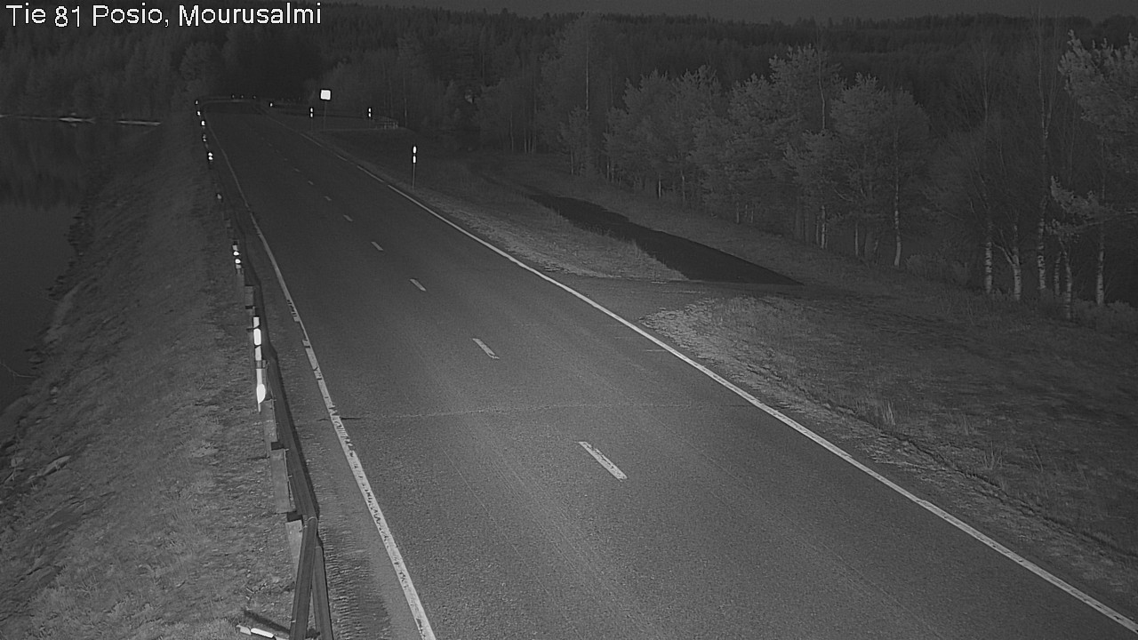 Kelikamerat Kuva Tie 81 Posio, Mourusalmi, Posio, Lappi