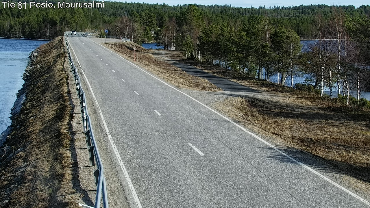 Kelikamerat Kuva Tie 81 Posio, Mourusalmi, Posio, Lappi