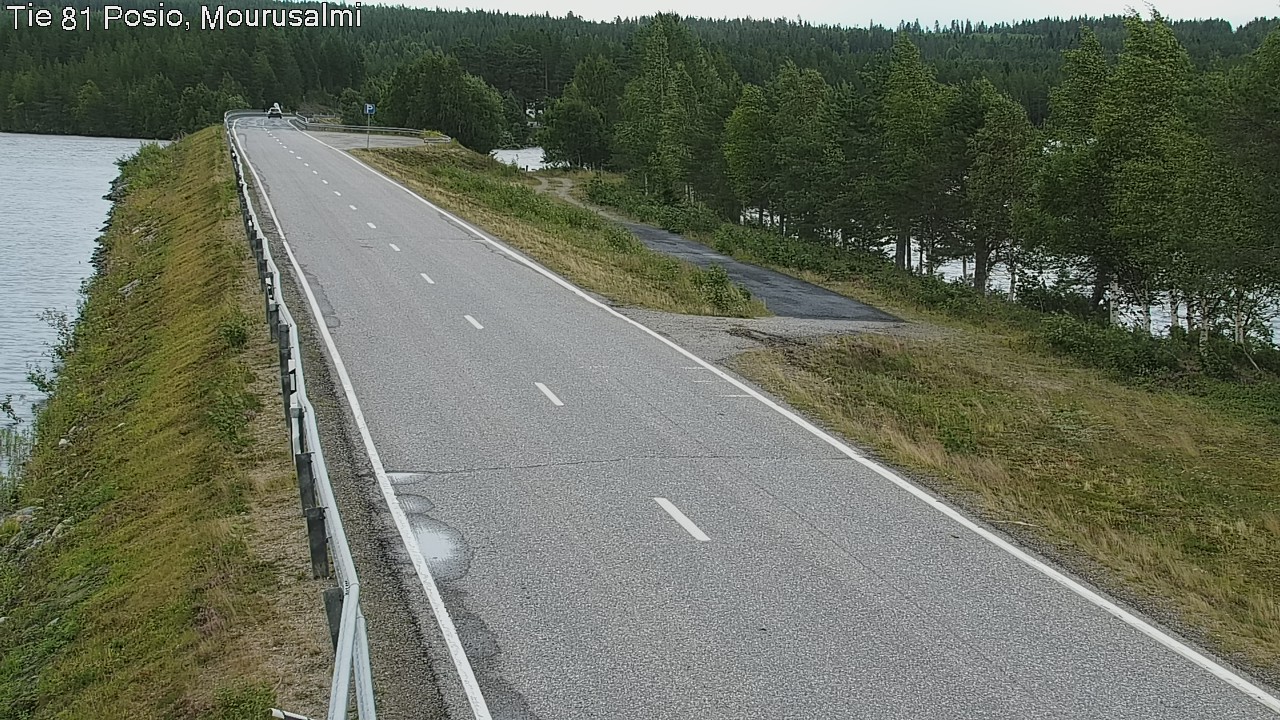Kelikamerat Kuva Tie 81 Posio, Mourusalmi, Posio, Lappi