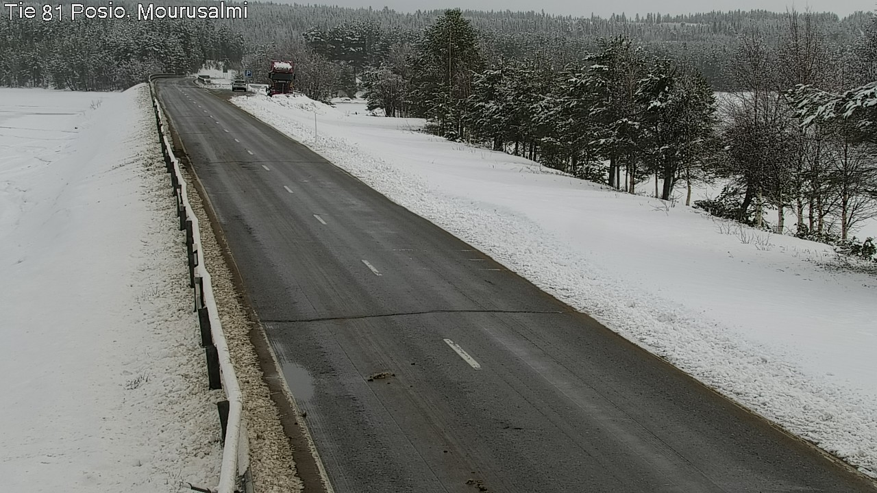 Kelikamerat Kuva Tie 81 Posio, Mourusalmi, Posio, Lappi