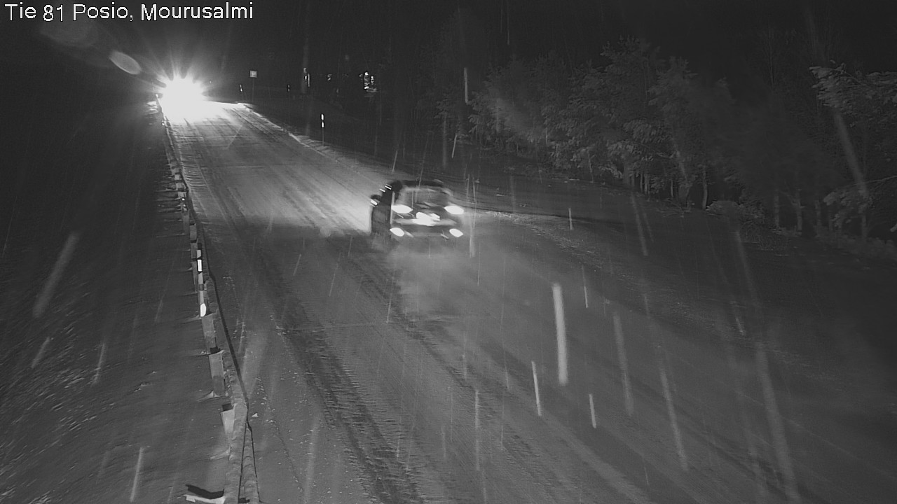 Kelikamerat Kuva Tie 81 Posio, Mourusalmi, Posio, Lappi