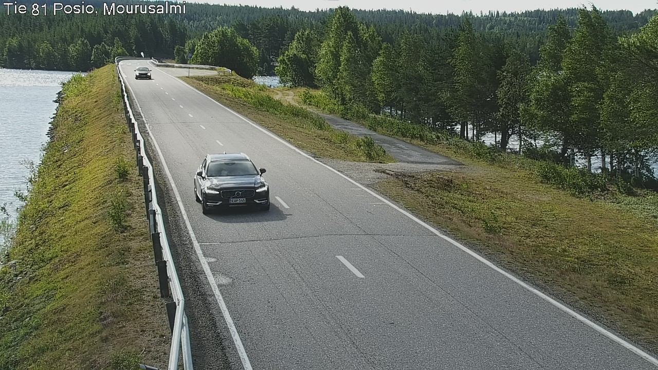 Kelikamerat Kuva Tie 81 Posio, Mourusalmi, Posio, Lappi