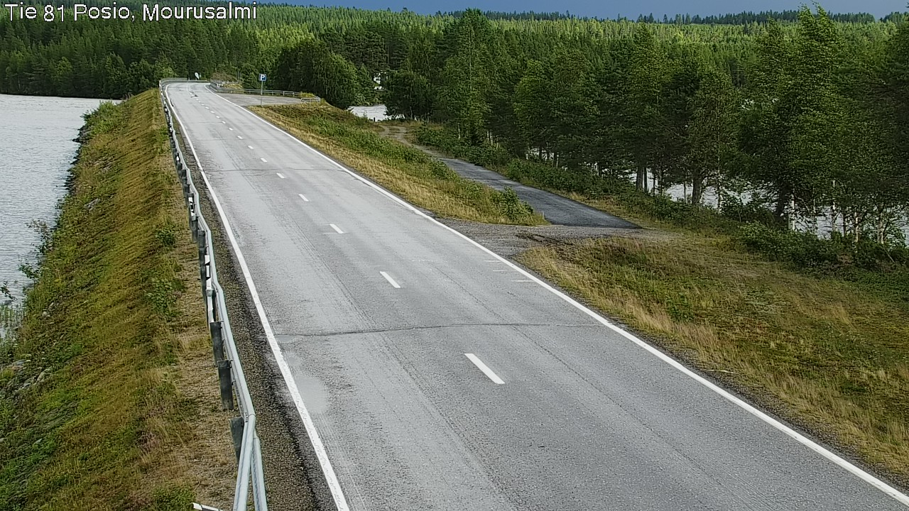 Kelikamerat Kuva Tie 81 Posio, Mourusalmi, Posio, Lappi