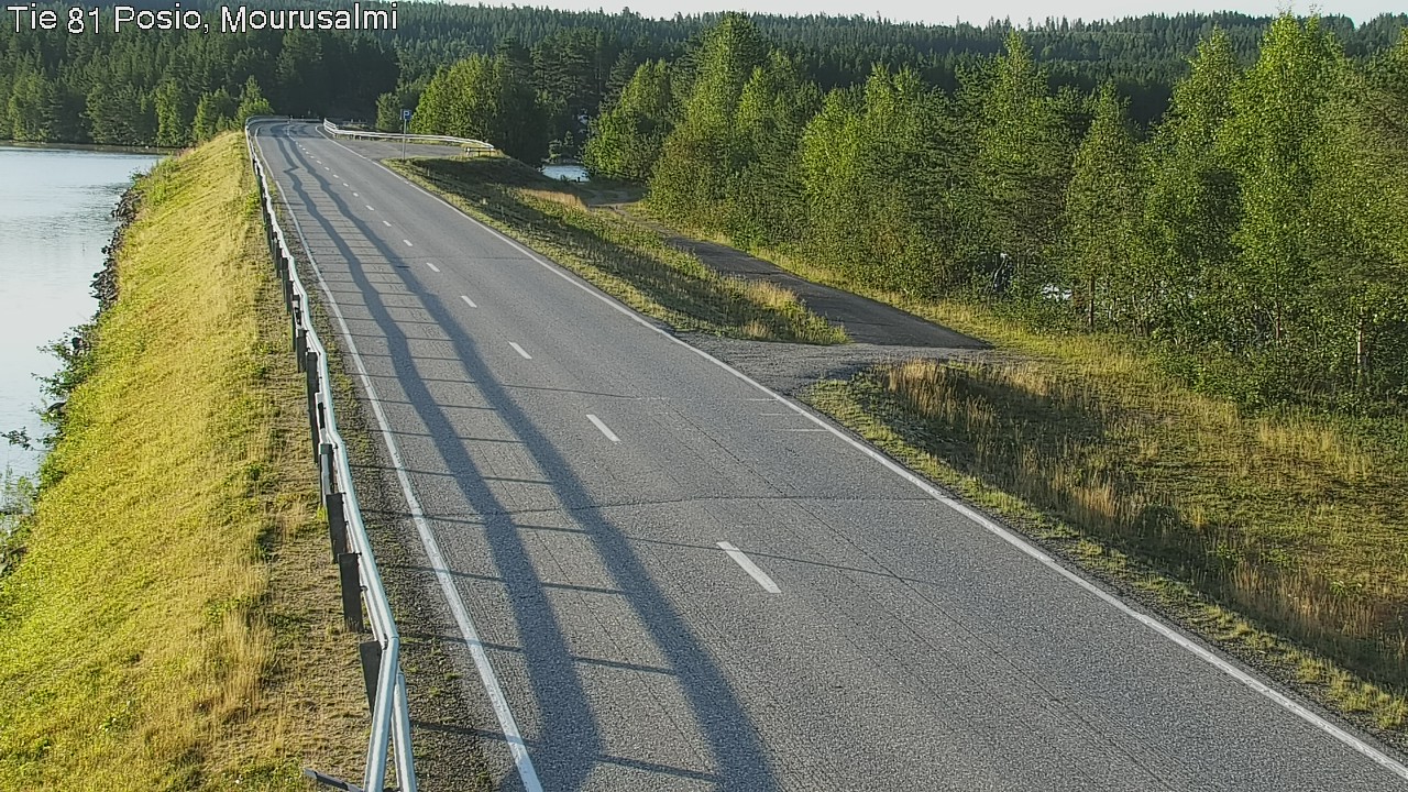 Kelikamerat Kuva Tie 81 Posio, Mourusalmi, Posio, Lappi