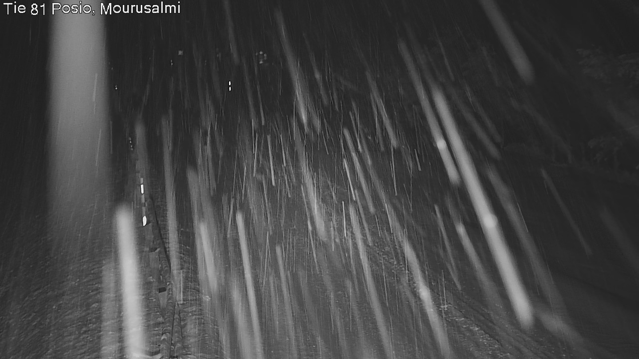 Weather Camera Image Väg 81 Posio, Mourusalmi, Posio, Lappi