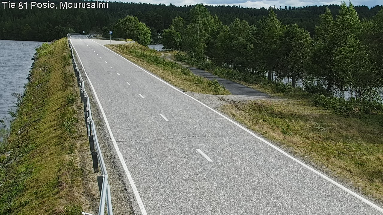 Kelikamerat Kuva Tie 81 Posio, Mourusalmi, Posio, Lappi