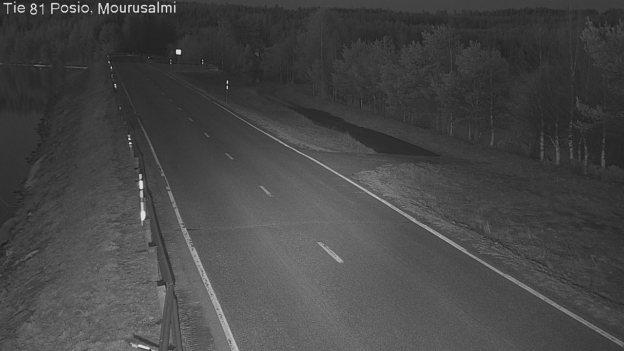 Kelikamerat Kuva Tie 81 Posio, Mourusalmi, Posio, Lappi
