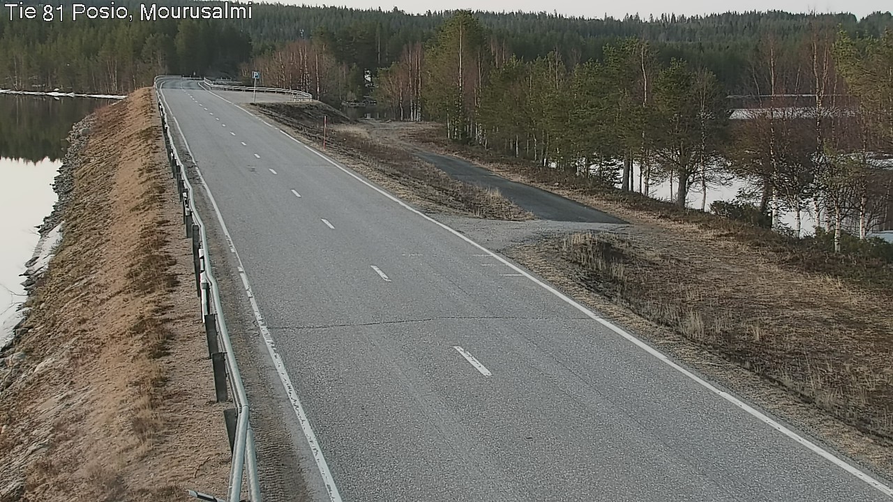 Weather Camera Image Road 81 Posio, Mourusalmi, Posio, Lappi