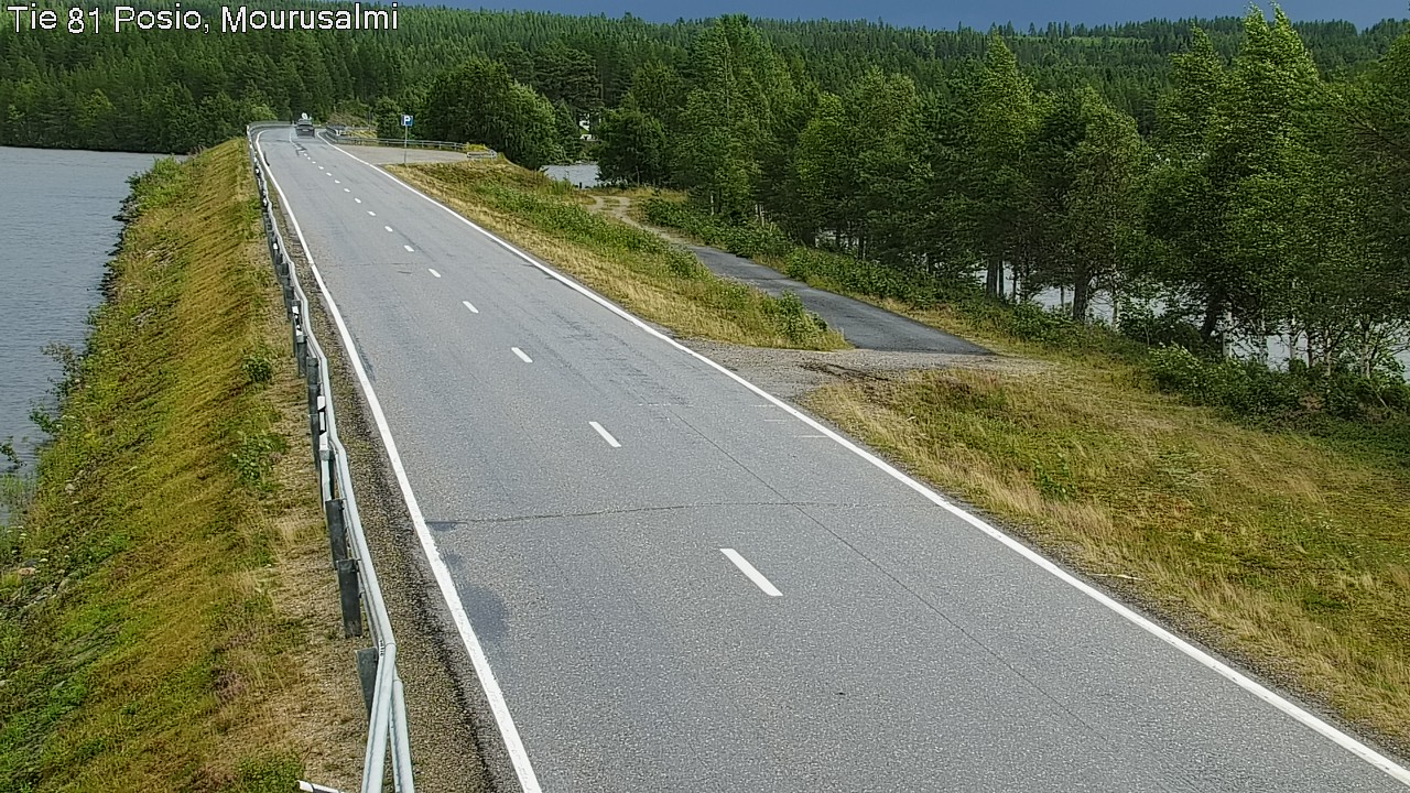 Kelikamerat Kuva Tie 81 Posio, Mourusalmi, Posio, Lappi