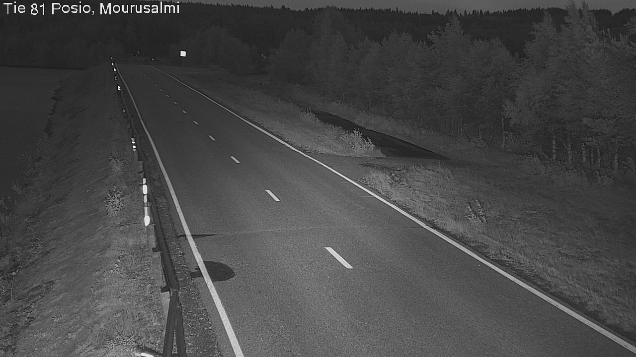 Kelikamerat Kuva Tie 81 Posio, Mourusalmi, Posio, Lappi