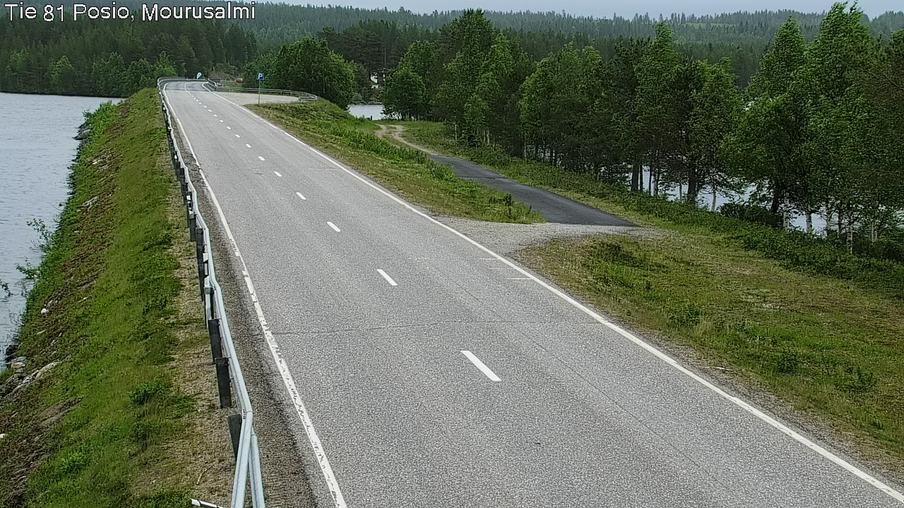 Weather Camera Image Road 81 Posio, Mourusalmi, Posio, Lappi
