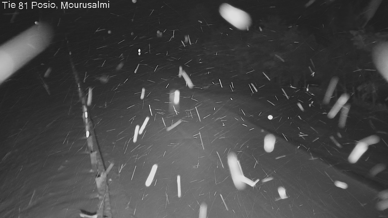 Kelikamerat Kuva Tie 81 Posio, Mourusalmi, Posio, Lappi