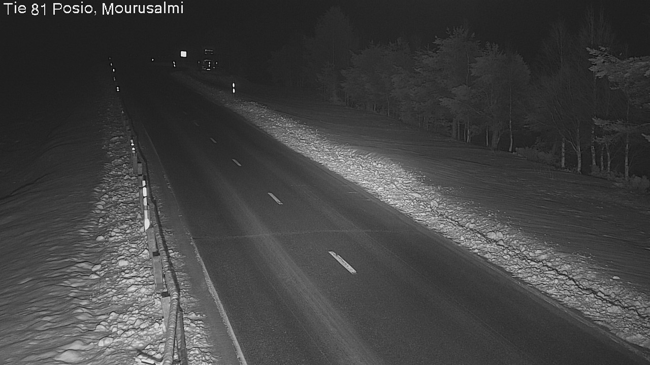 Kelikamerat Kuva Tie 81 Posio, Mourusalmi, Posio, Lappi