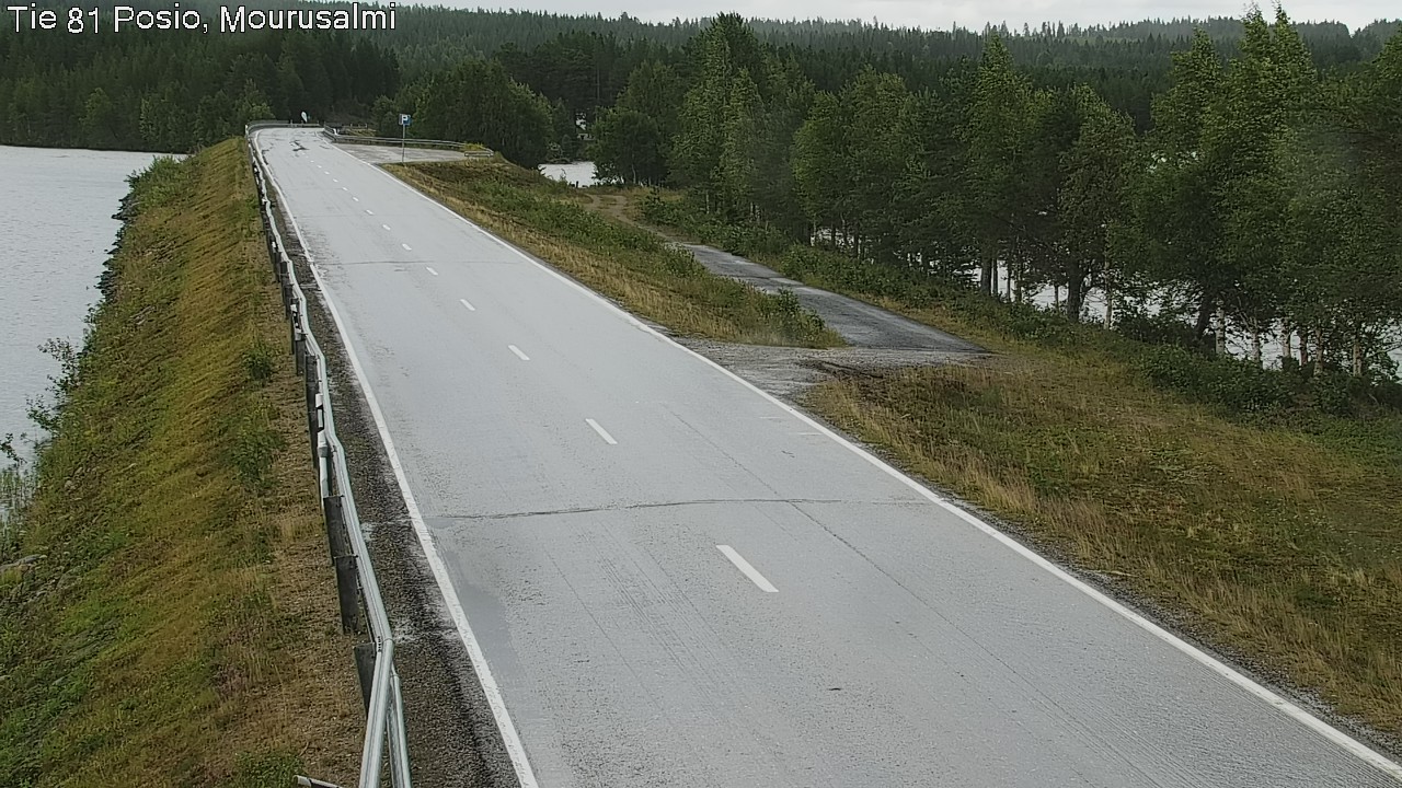 Kelikamerat Kuva Tie 81 Posio, Mourusalmi, Posio, Lappi