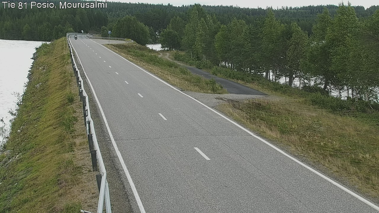 Kelikamerat Kuva Tie 81 Posio, Mourusalmi, Posio, Lappi