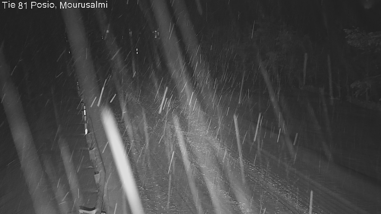 Weather Camera Image Väg 81 Posio, Mourusalmi, Posio, Lappi