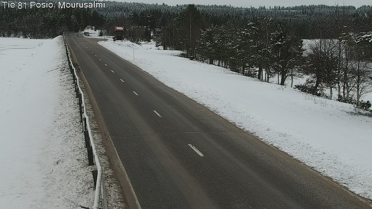 Kelikamerat Kuva Tie 81 Posio, Mourusalmi, Posio, Lappi