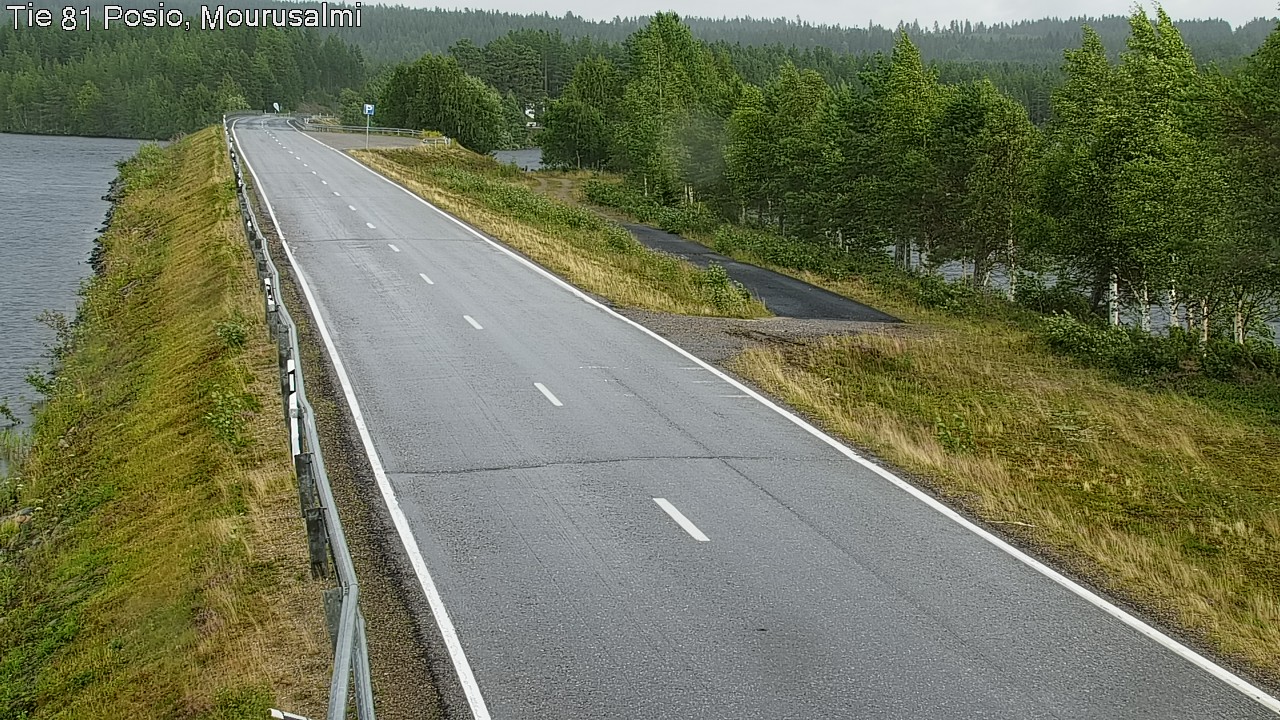 Kelikamerat Kuva Tie 81 Posio, Mourusalmi, Posio, Lappi
