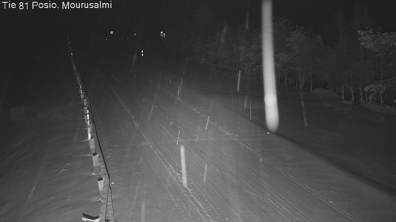 Kelikamerat Kuva Tie 81 Posio, Mourusalmi, Posio, Lappi