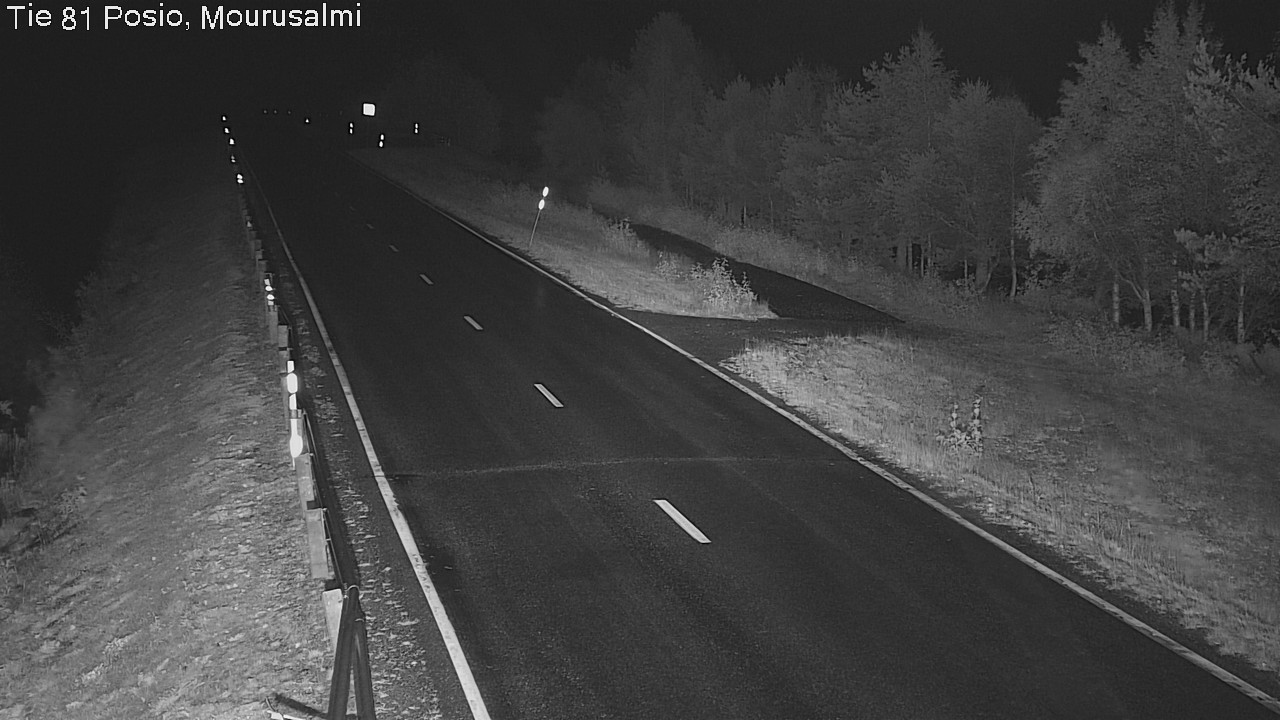Kelikamerat Kuva Tie 81 Posio, Mourusalmi, Posio, Lappi